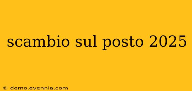 scambio sul posto 2025