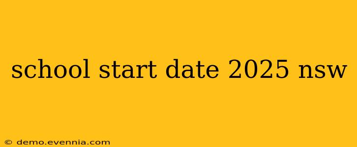 school start date 2025 nsw