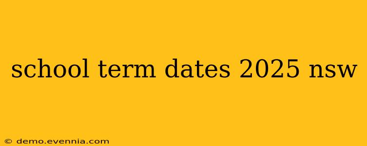 school term dates 2025 nsw