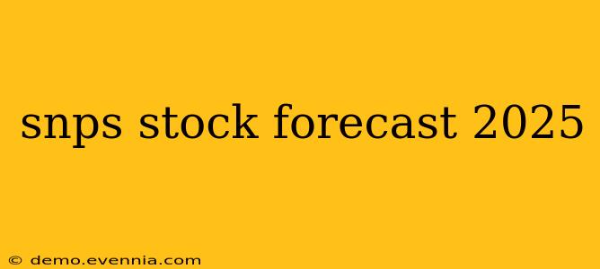 snps stock forecast 2025