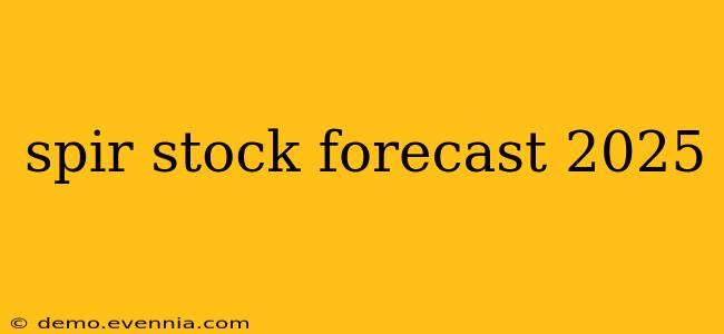 spir stock forecast 2025