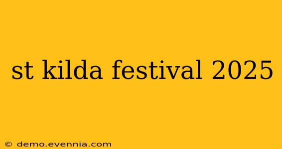 st kilda festival 2025