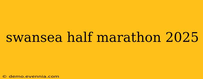 swansea half marathon 2025