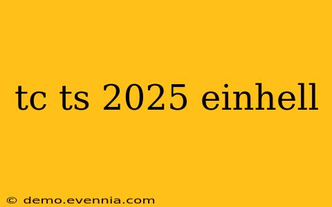 tc ts 2025 einhell