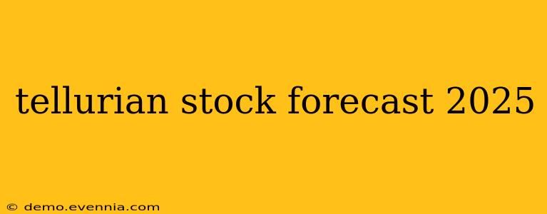 tellurian stock forecast 2025