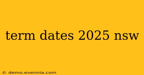 term dates 2025 nsw