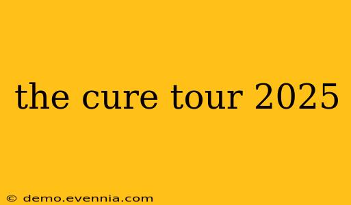 the cure tour 2025