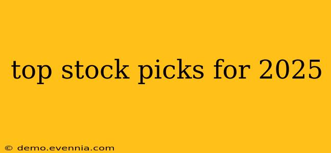 top stock picks for 2025