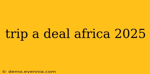 trip a deal africa 2025