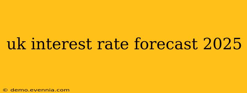 uk interest rate forecast 2025