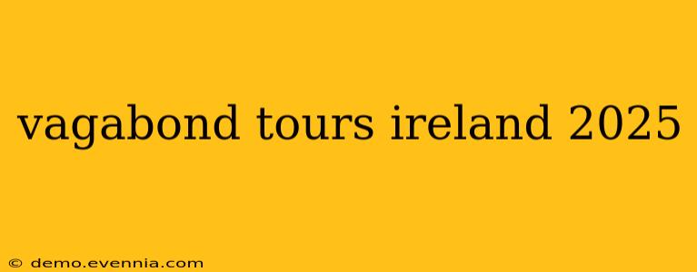 vagabond tours ireland 2025