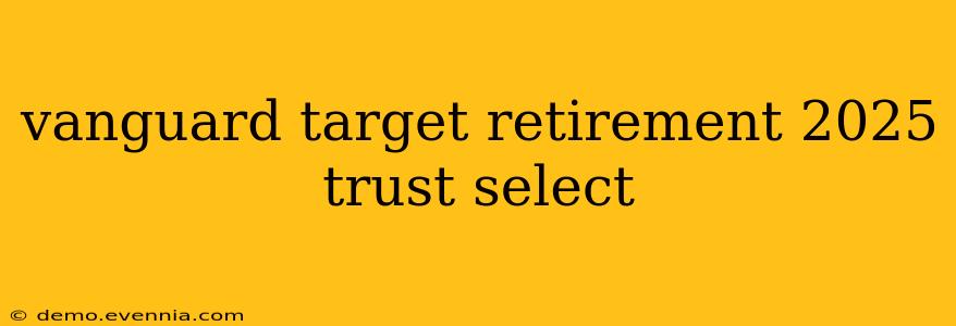 vanguard target retirement 2025 trust select