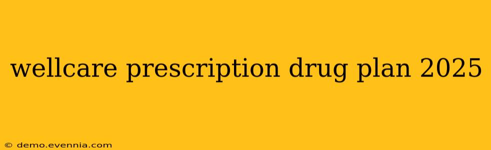 wellcare prescription drug plan 2025