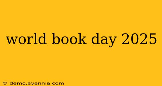 world book day 2025