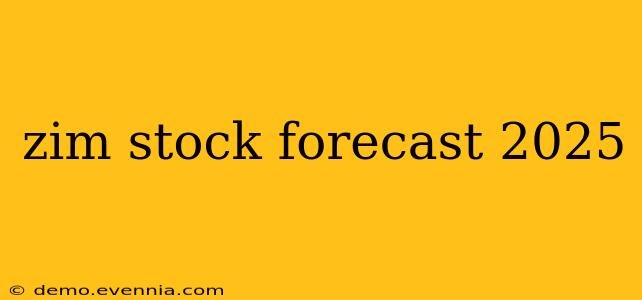 zim stock forecast 2025